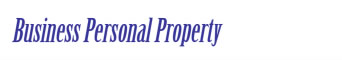 Business Personal Property